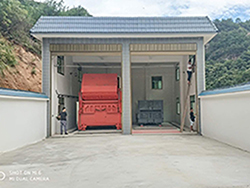 龍岩古田垃圾（jī）中轉站-分體大翻（fān）鬥設備