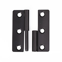 合頁定製廠家專業生產電泳（yǒng）黑色拆裝鉸鏈，脫卸（xiè）合頁